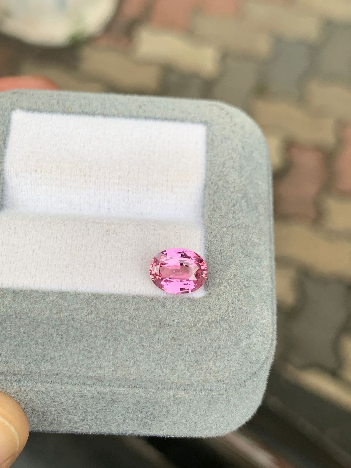 Oval Padparadscha Sapphire 1.52ct — Madagascar