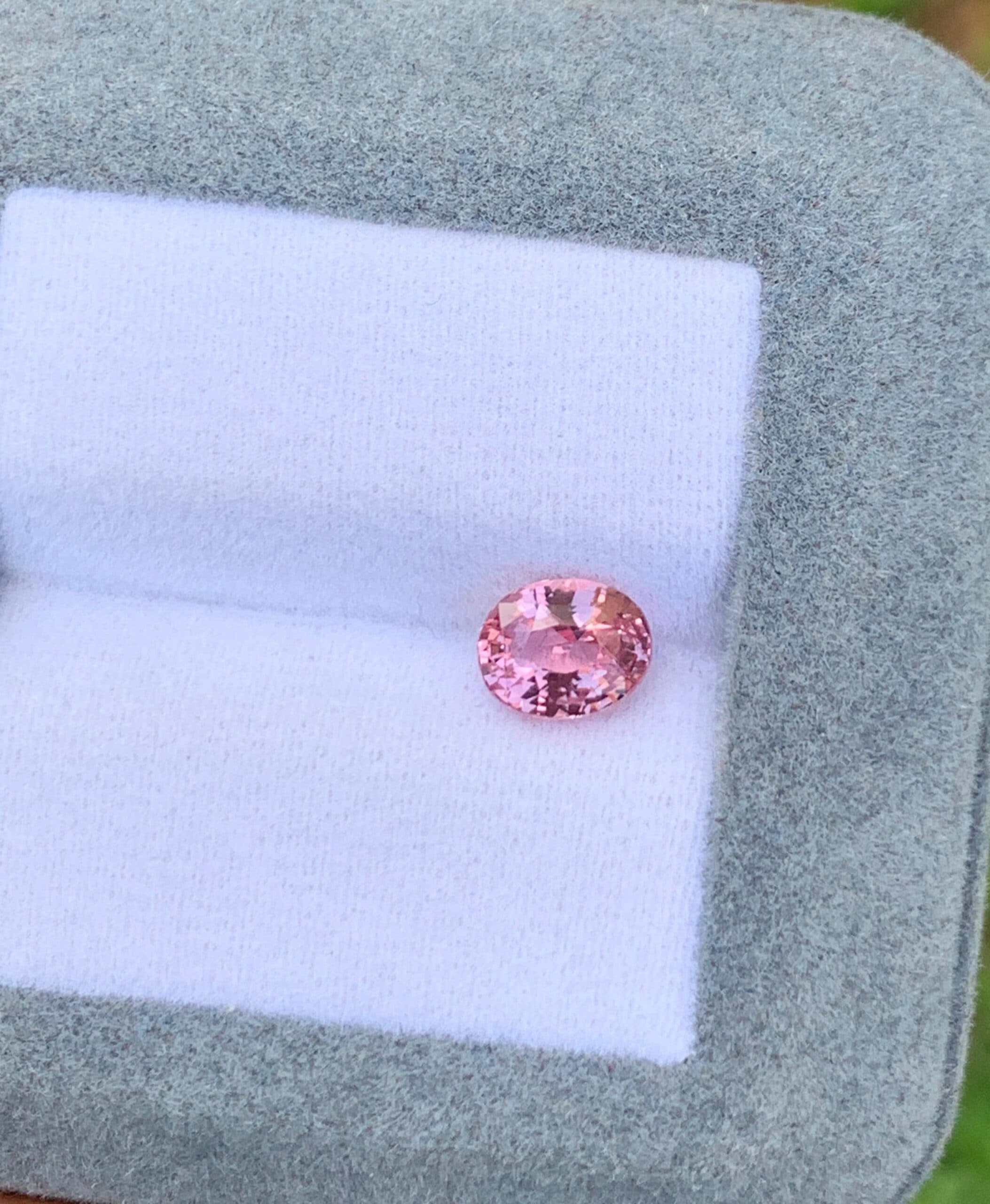 Oval Padparadscha Sapphire 1.50ct — Madagascar