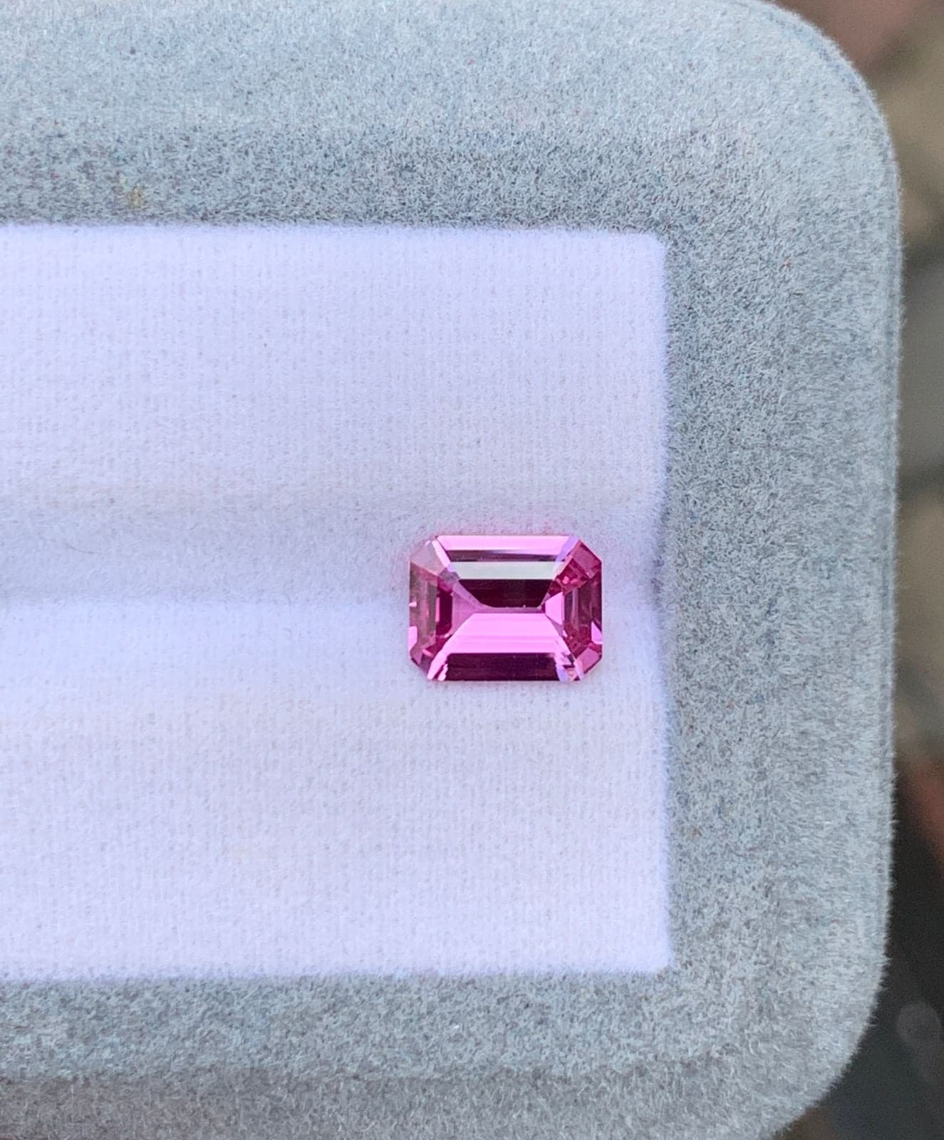 Pink Sapphire Rectangle 2.03ct