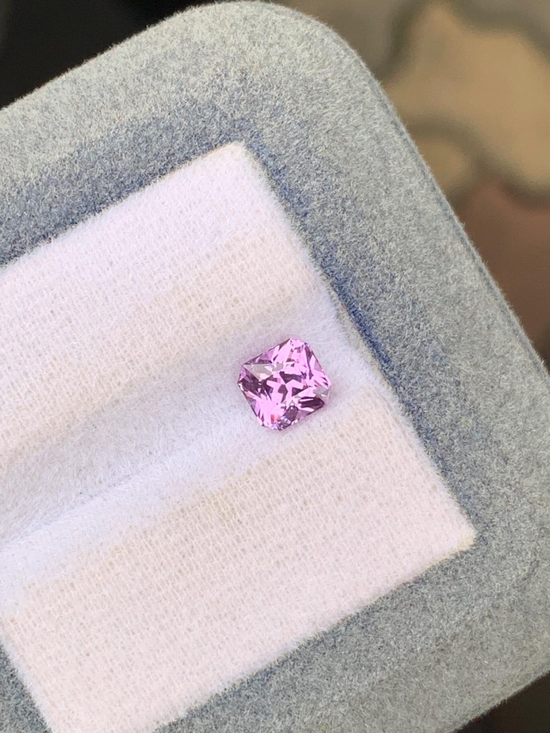 Purple Sapphire Rectangle 1.10ct