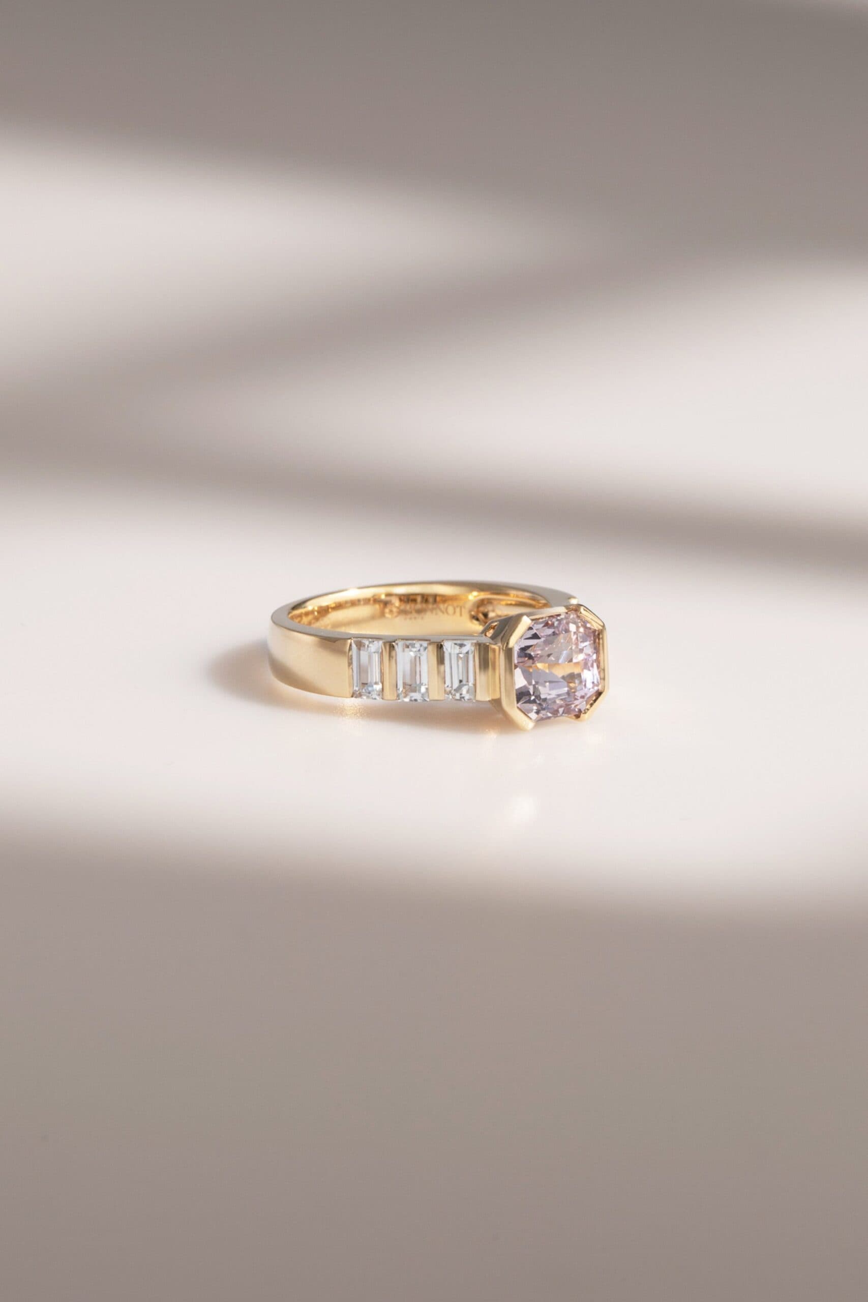 fiancailles saphir peche