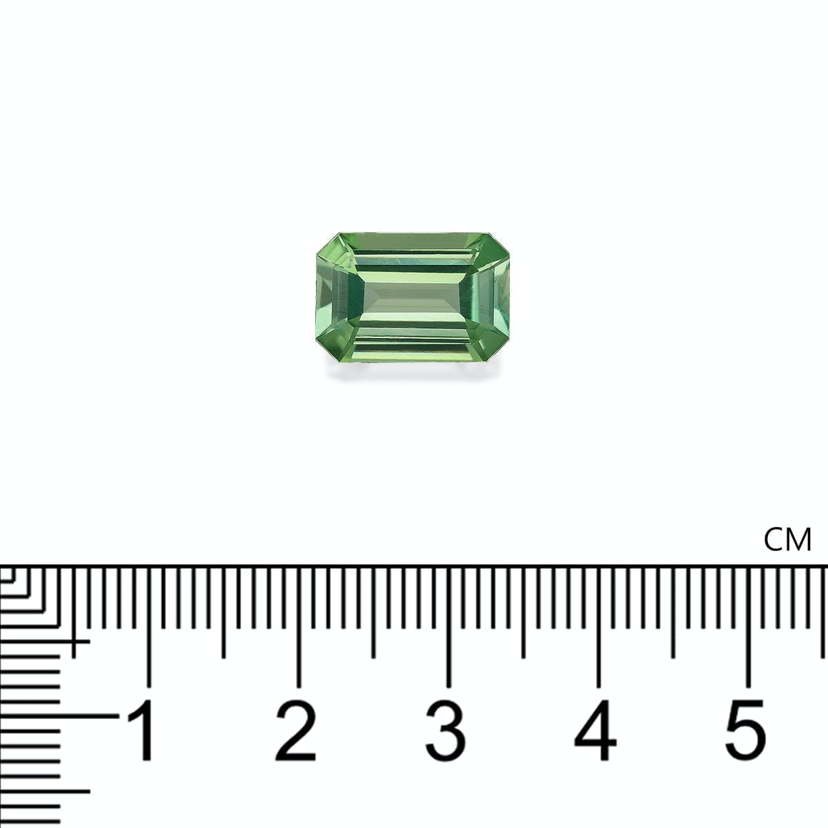 Green Tourmaline Rectangle 4.82ct