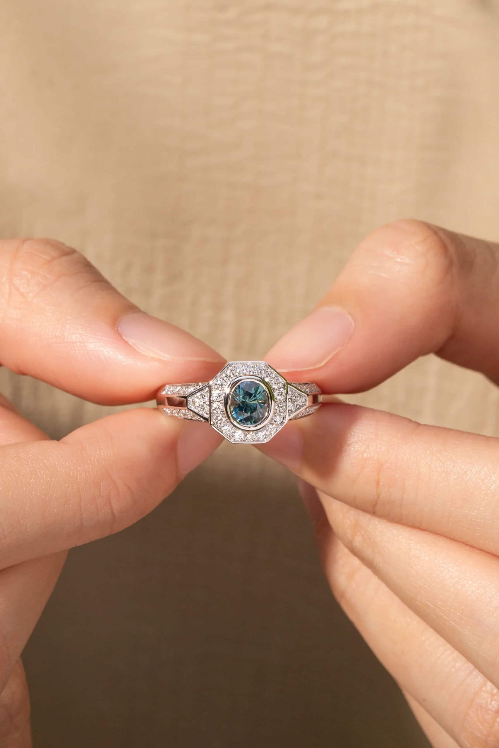 bague saphir teal 1_07ct