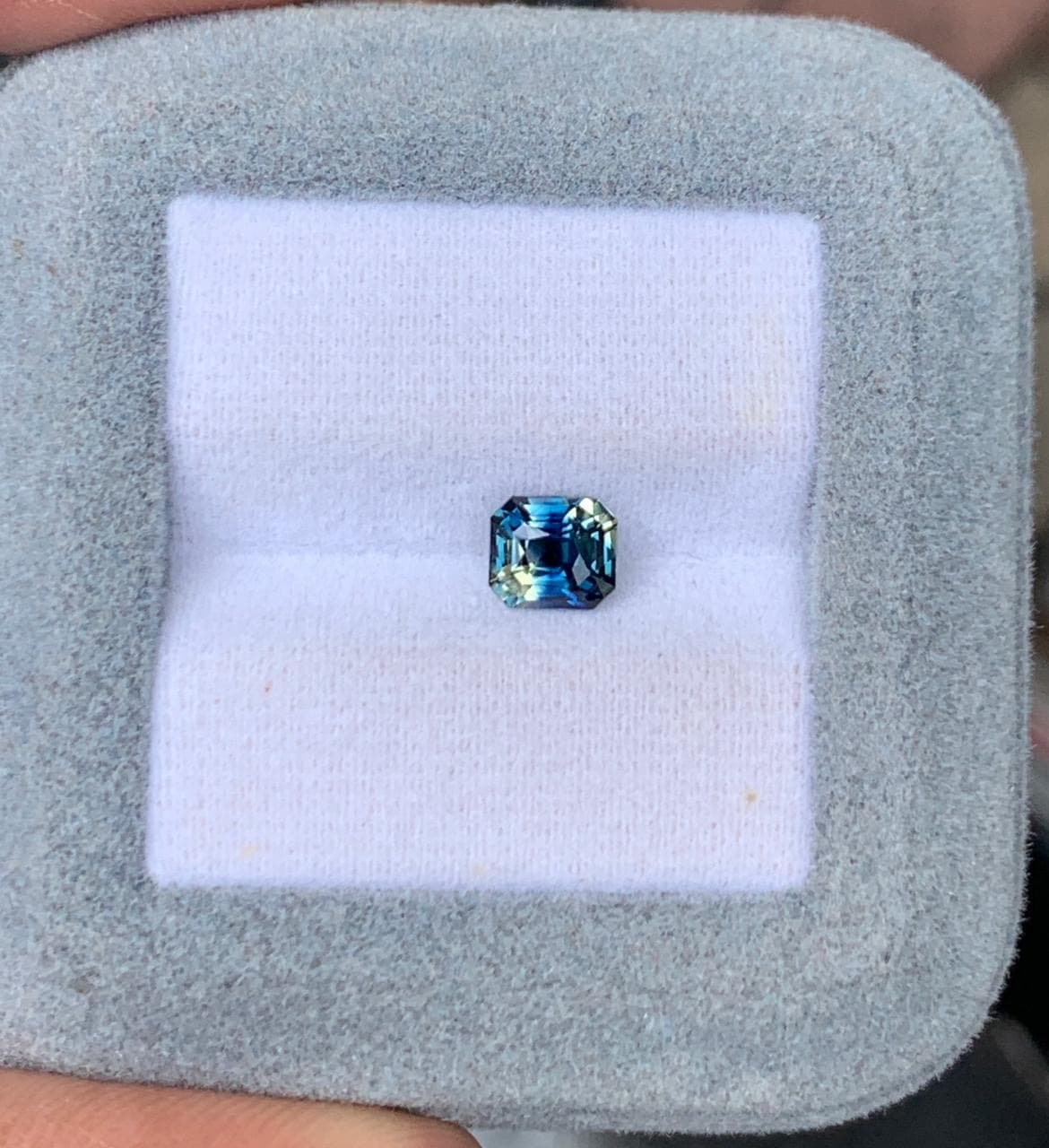 Zafiro Rectángulo de 1,07ct