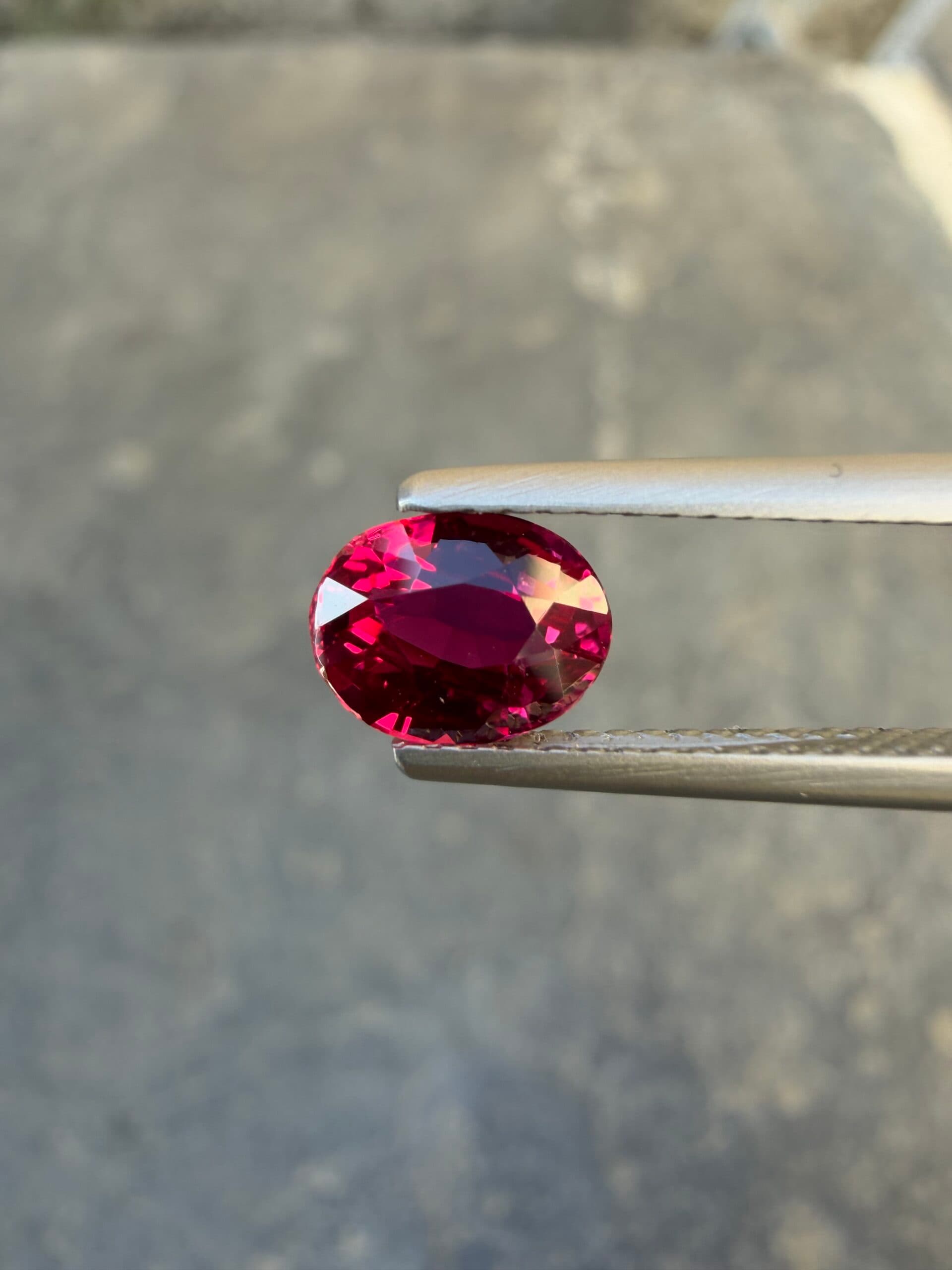Oval Mozambique Ruby 1.50ct