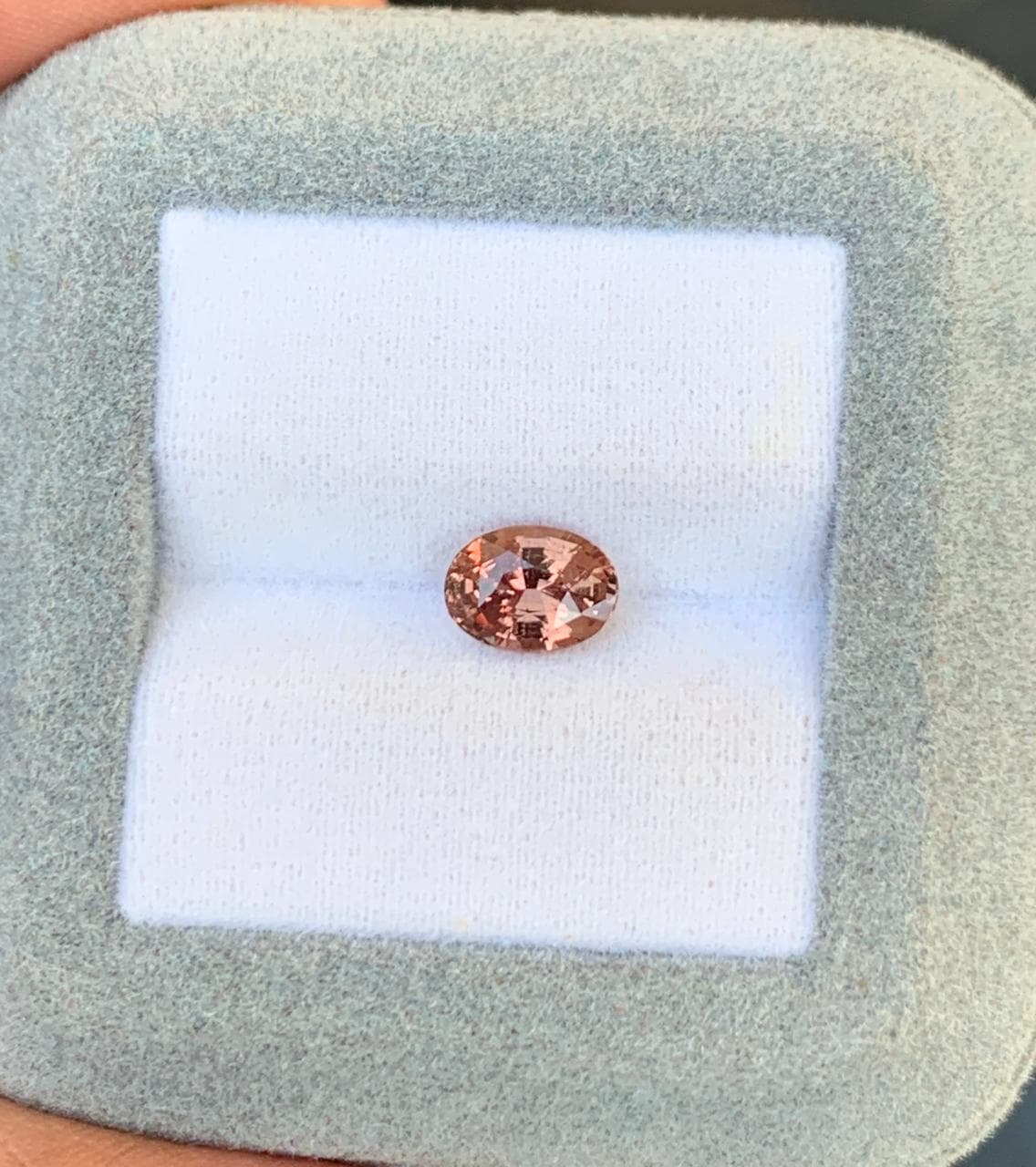 Saphir Ovale de 1,53ct