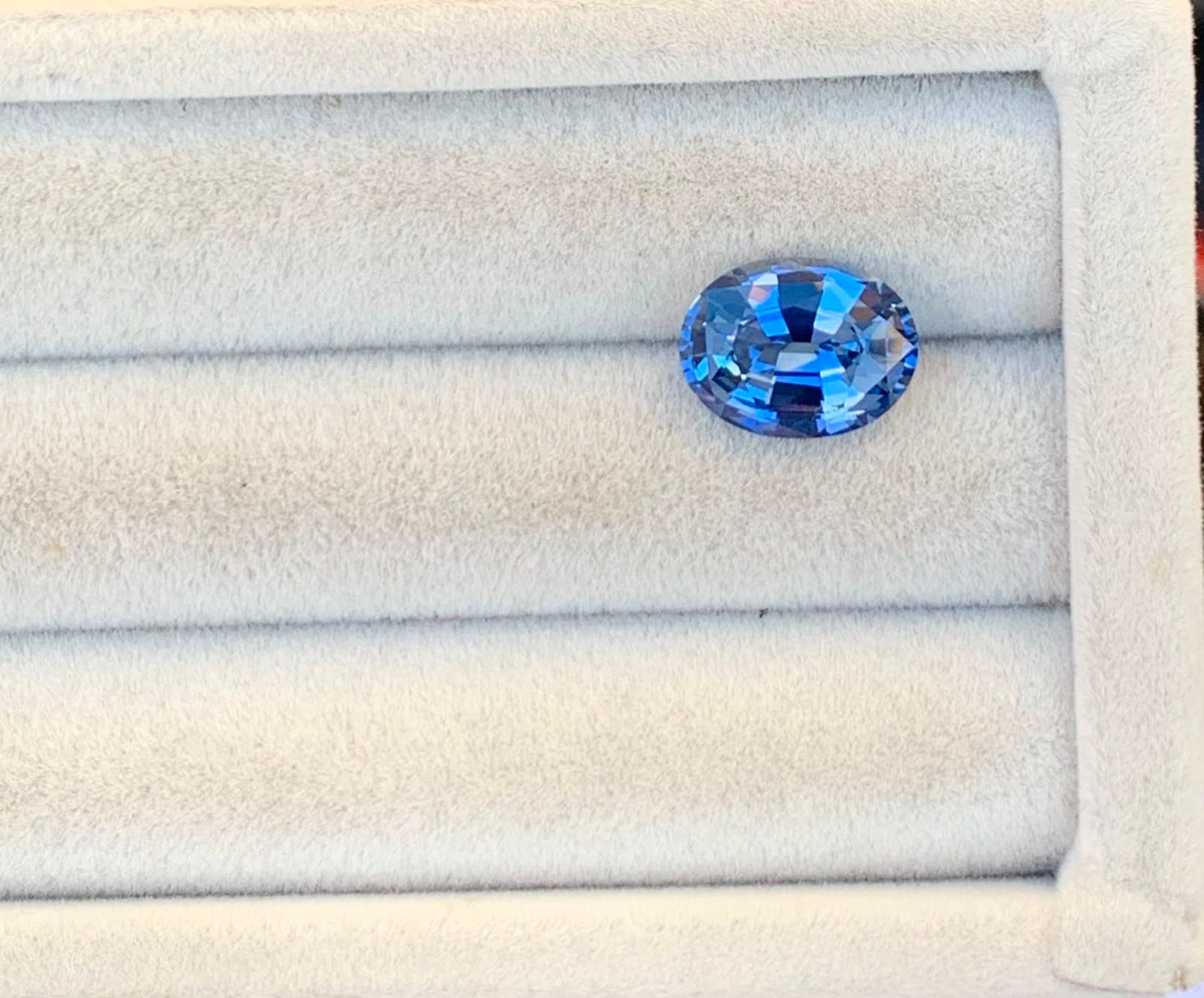 Blue Oval Sapphire 4.80ct