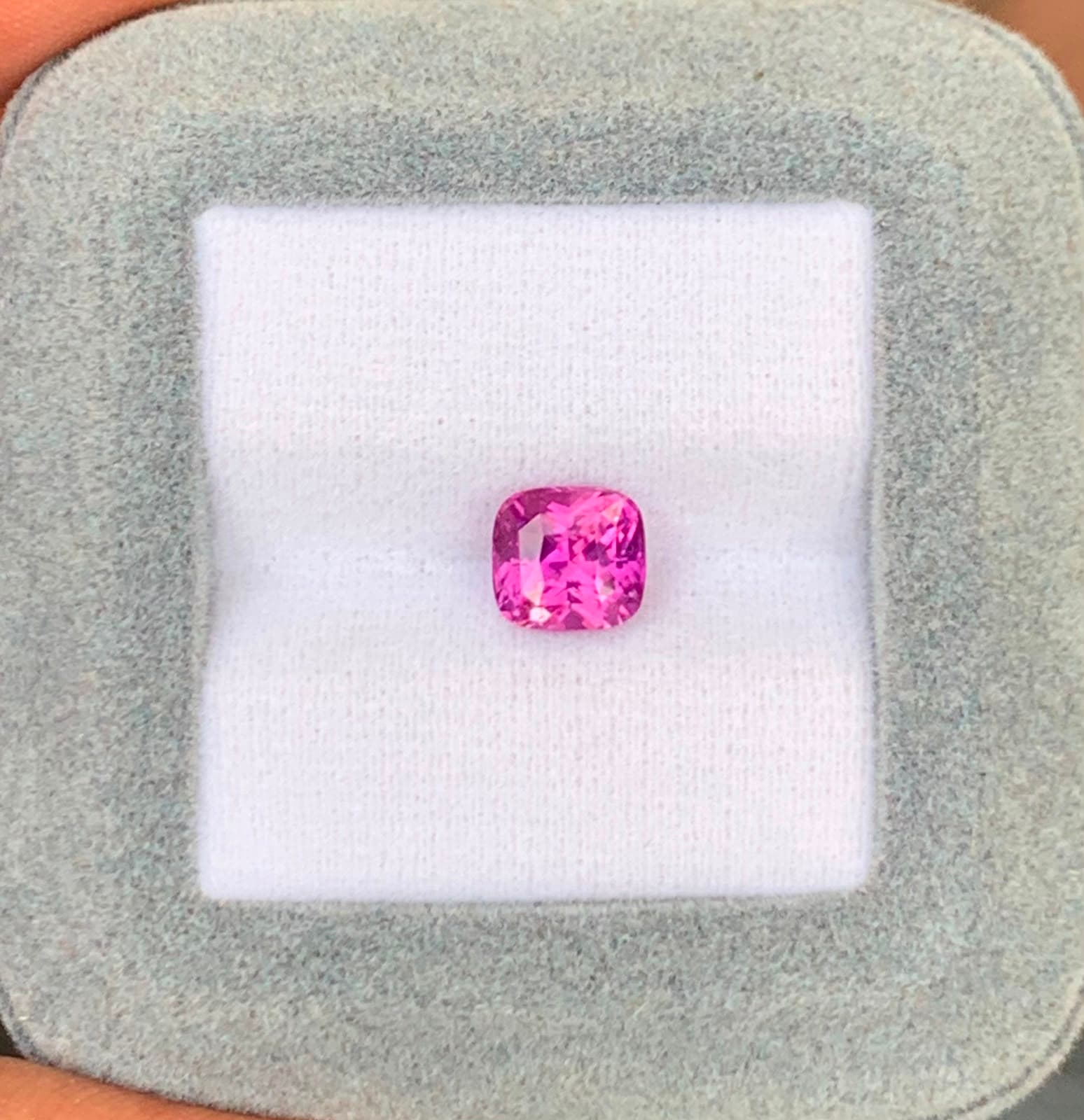 Saphir Rose Coussin de 2,03ct — Sri Lanka