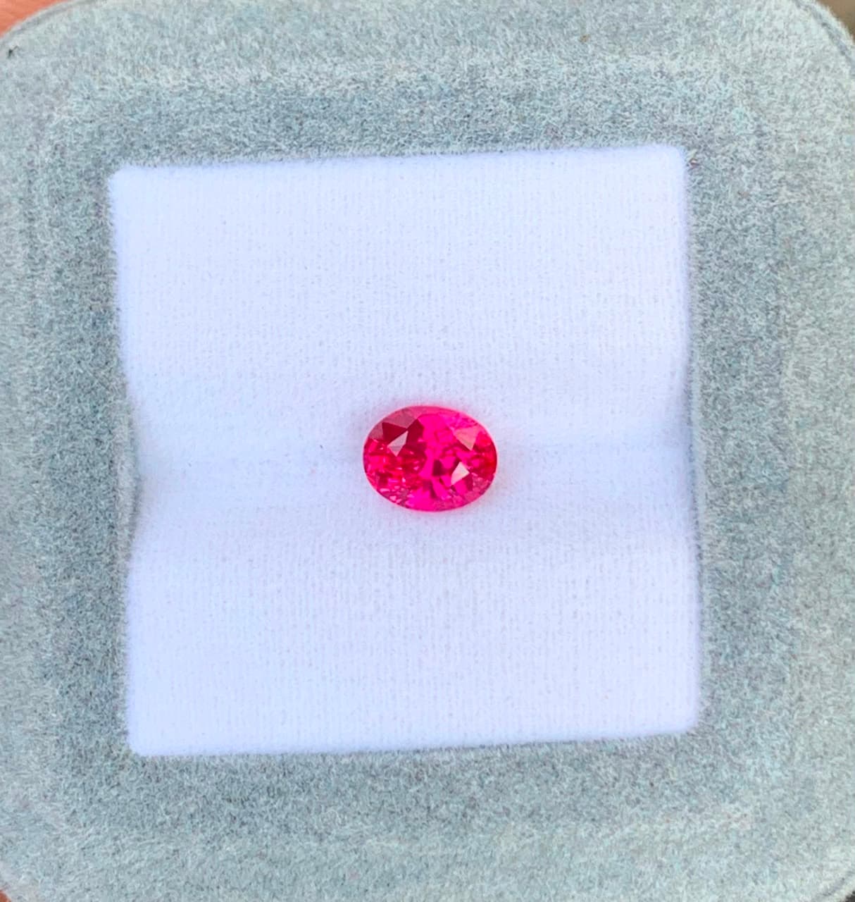 Rubis du Mozambique Ovale de 1,53ct — Mozambique