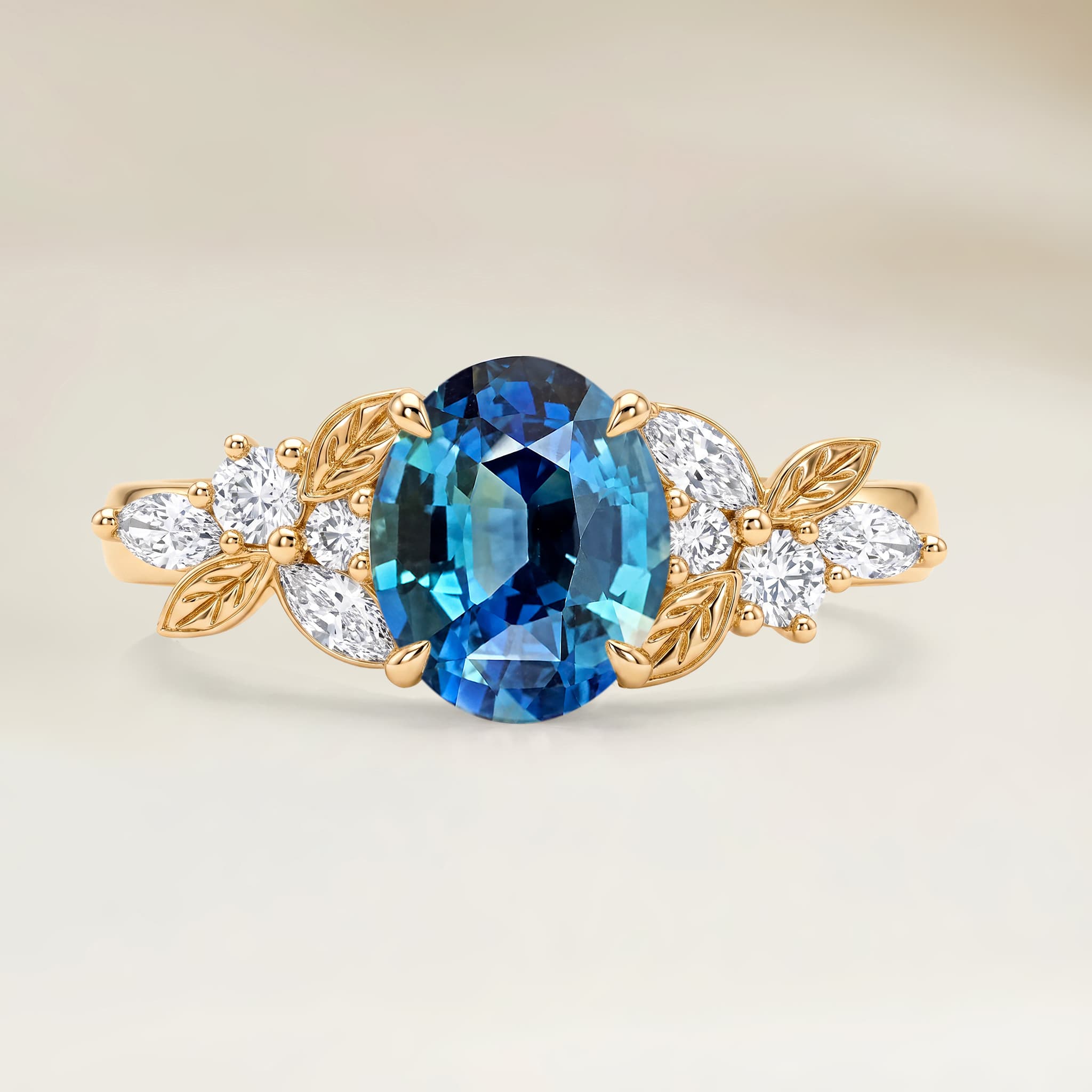 Bague florale N°4