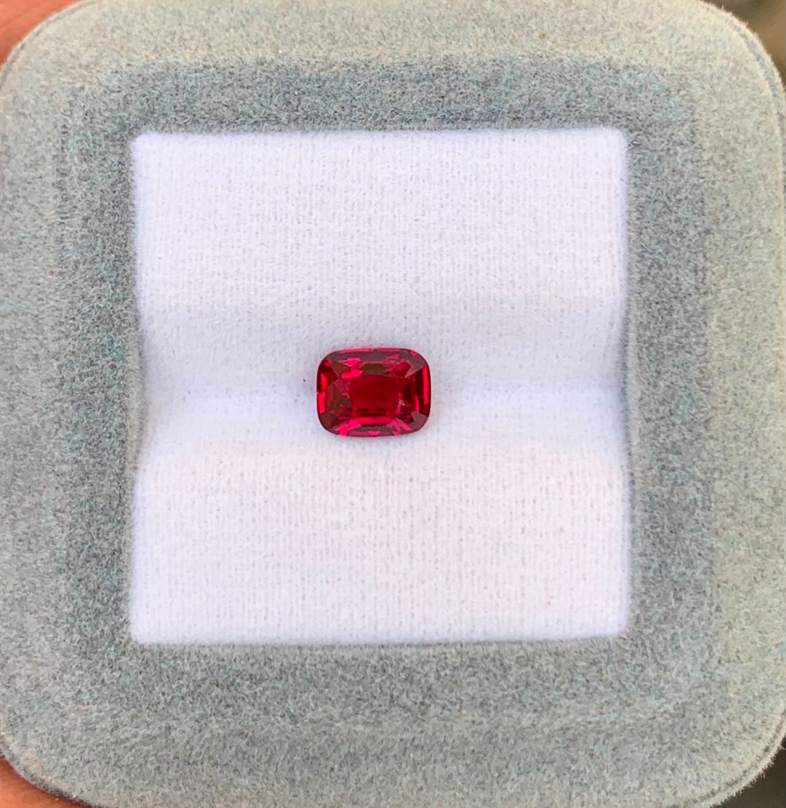 Rubino del Mozambico Cuscino da 1,51 ct