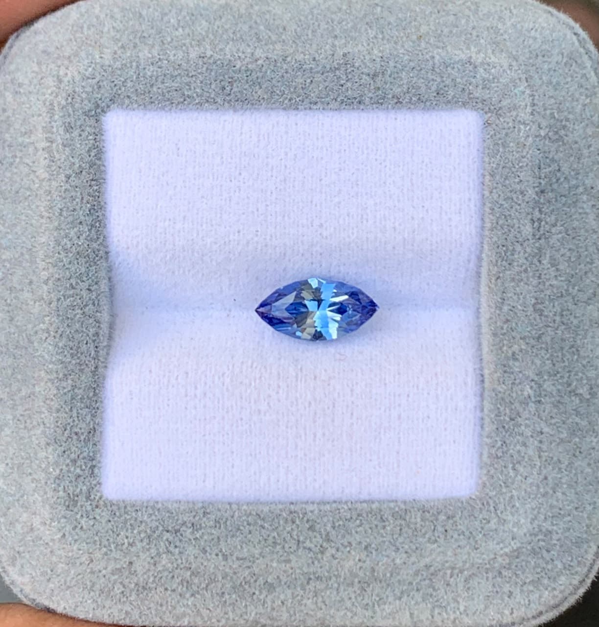1.66ct Marquise Blue Sapphire