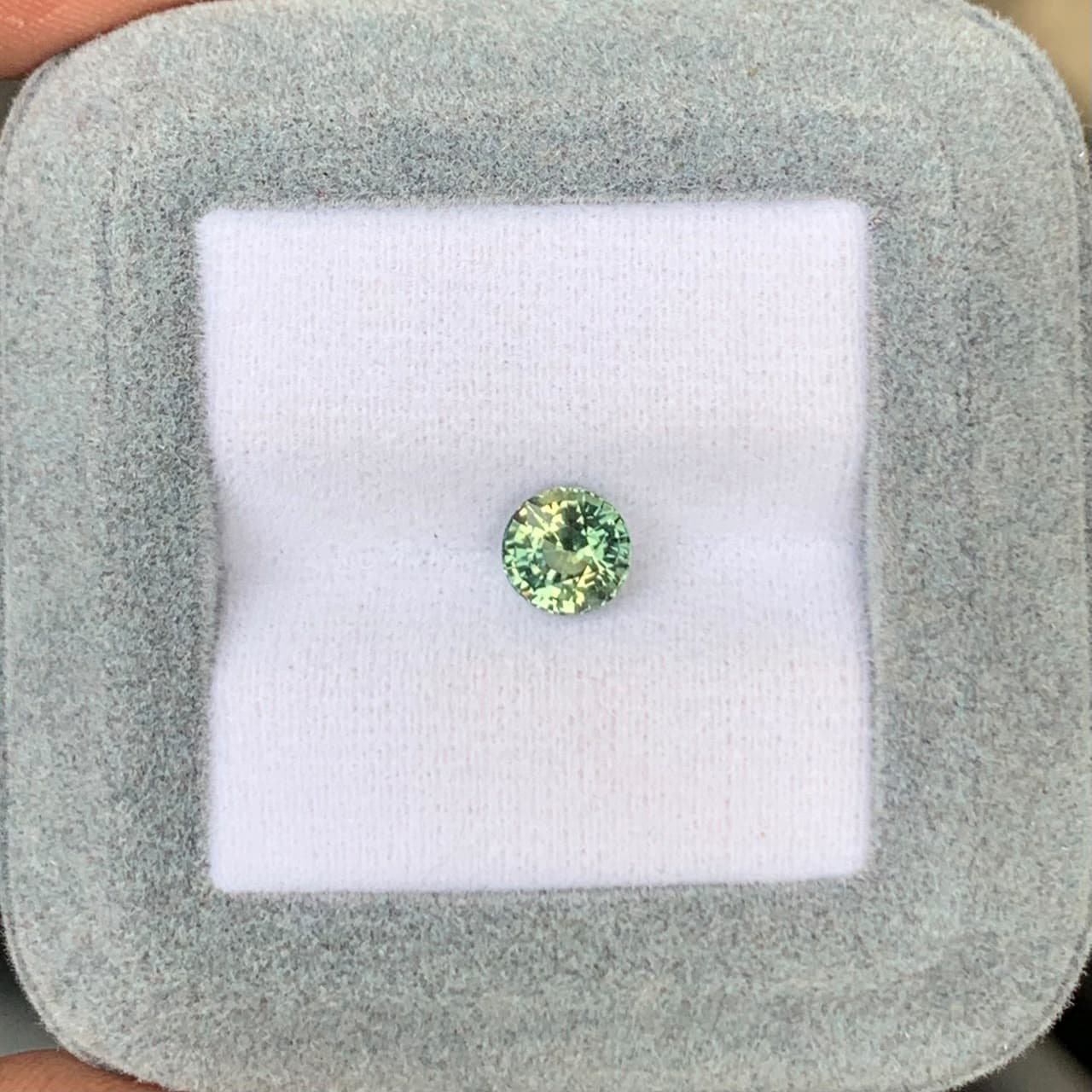 Saphir Bicolore Rond de 1,20ct