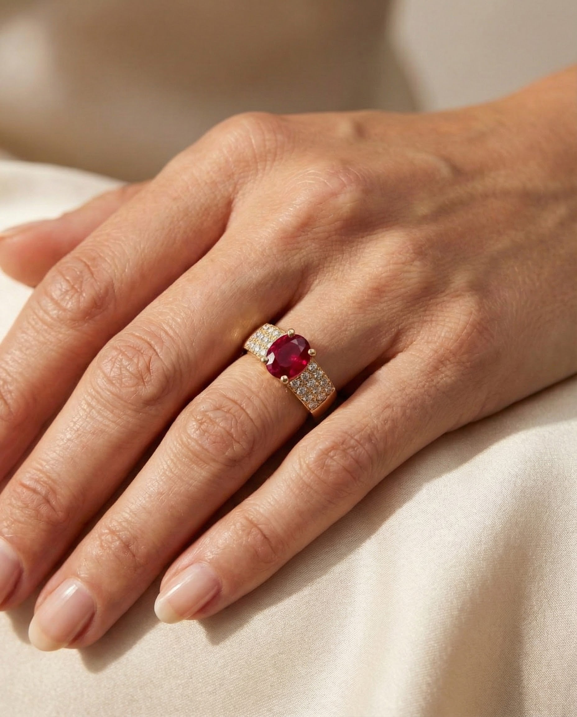 Ruby Celebration Ring