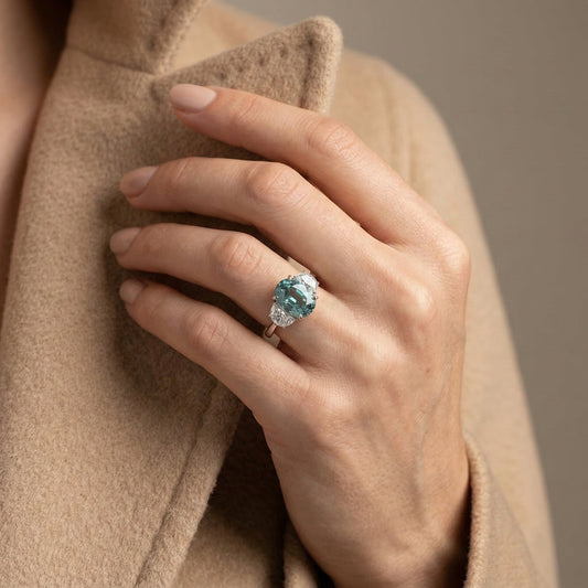 bague de fiançailles alexandrite