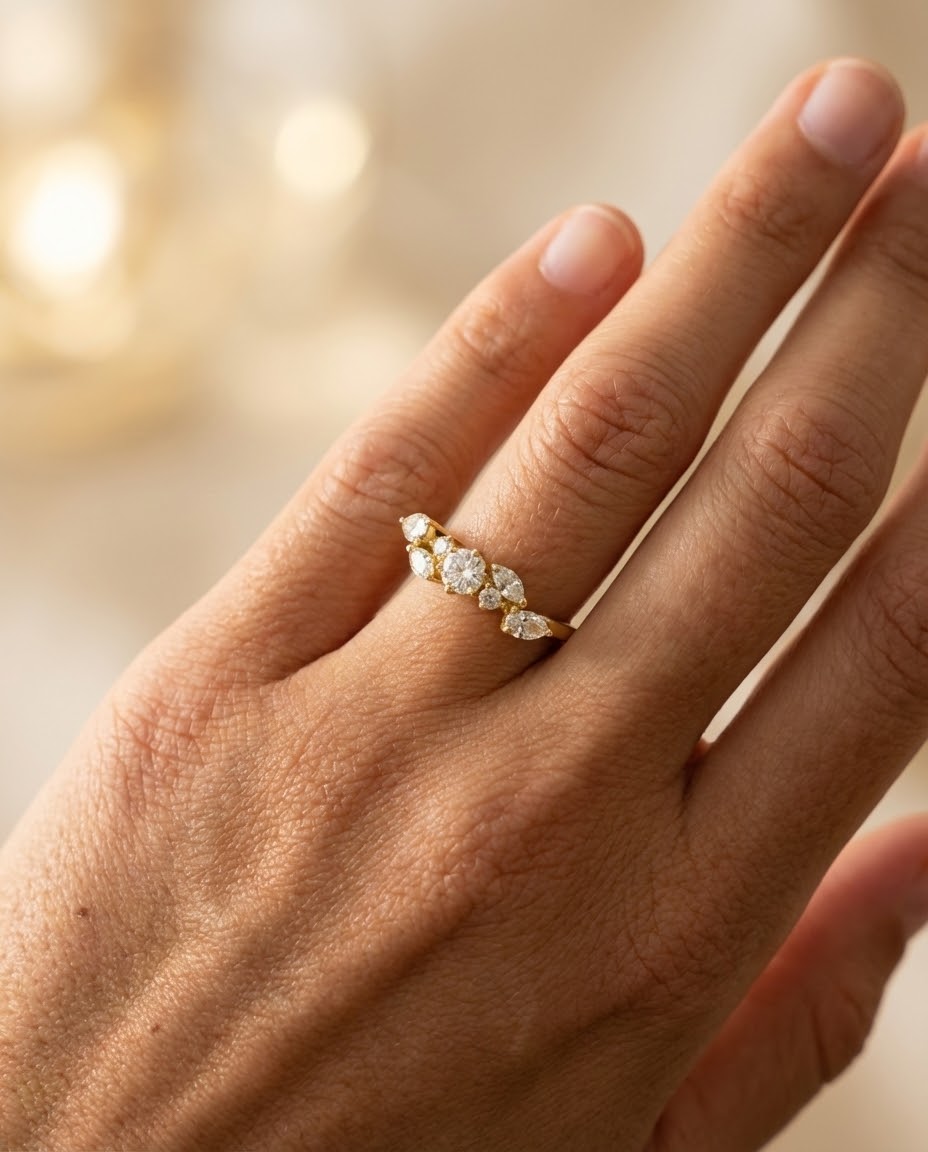 Diamond engagement ring