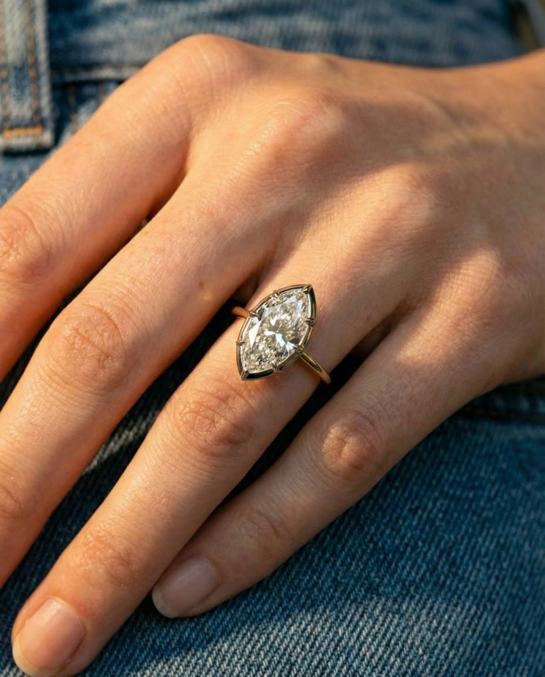 Diamond engagement ring