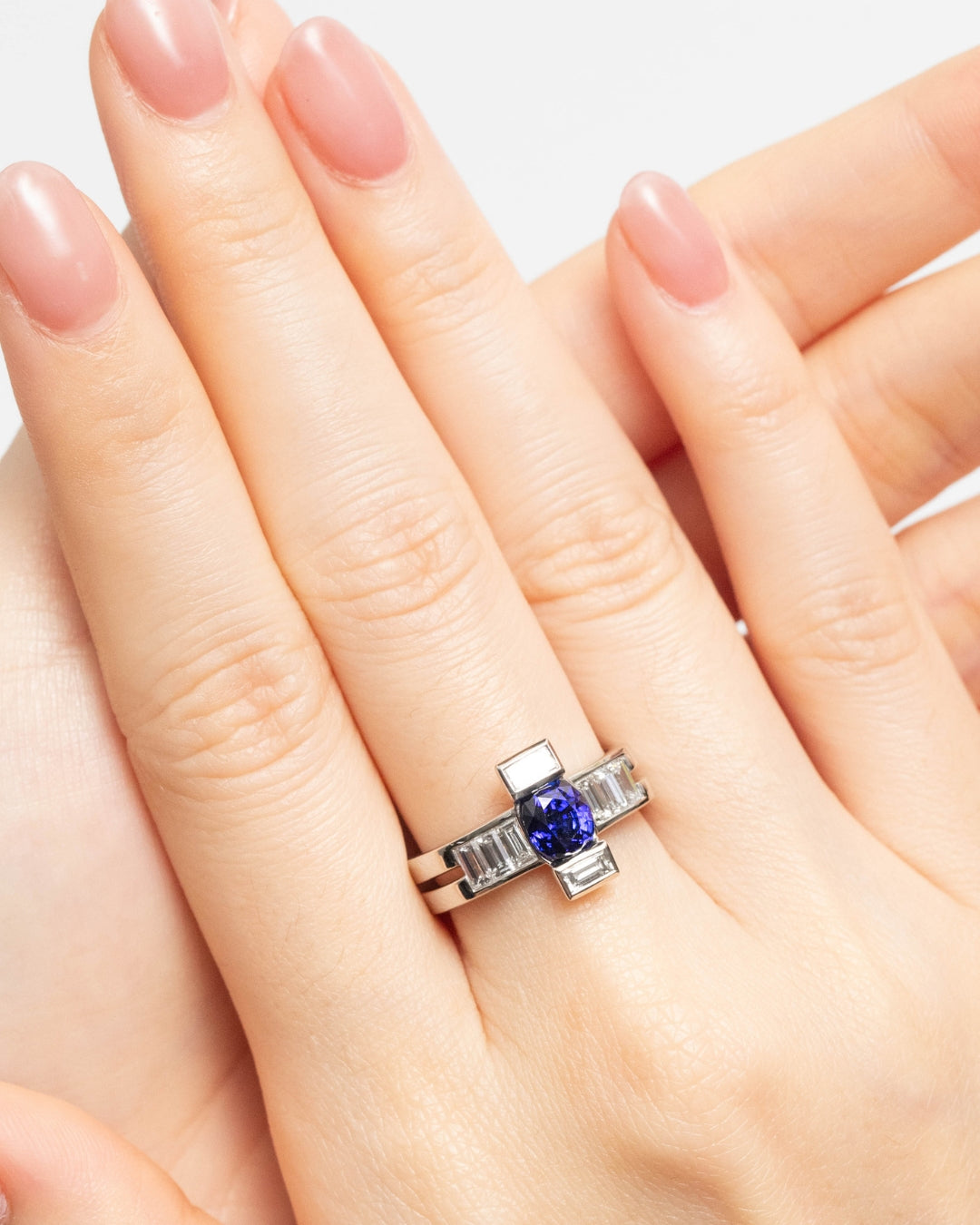 Ring with Blue Sapphire