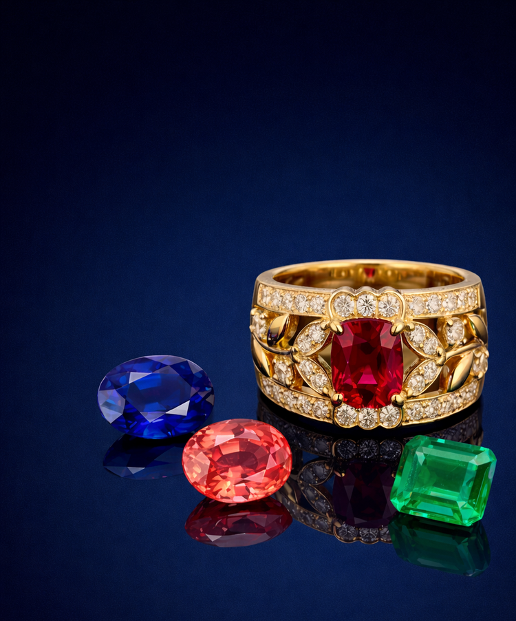 L'expert du saphir et des pierres de couleur pour vos bijoux sur mesure