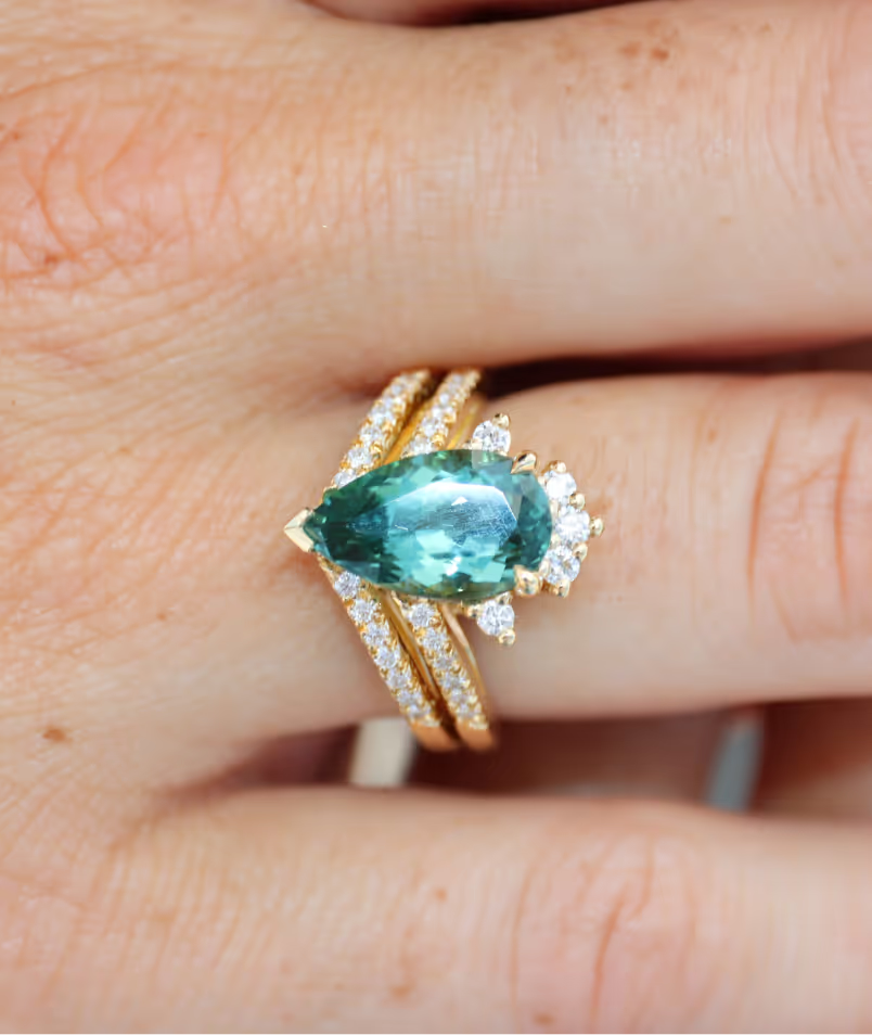 Fiançailles Tourmaline