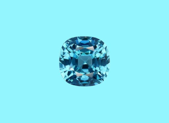 Zircon bleu