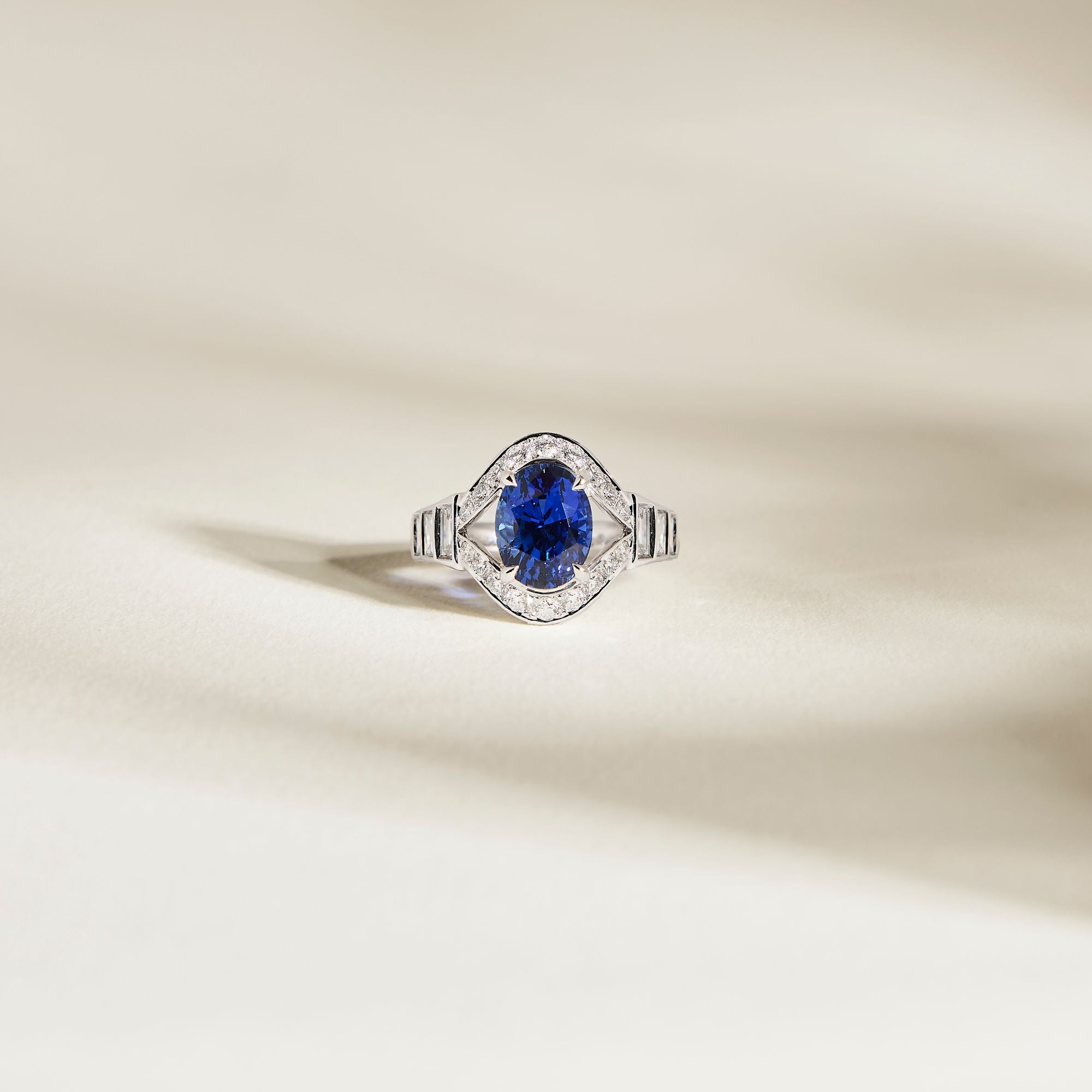 Bague Saphir Bleu