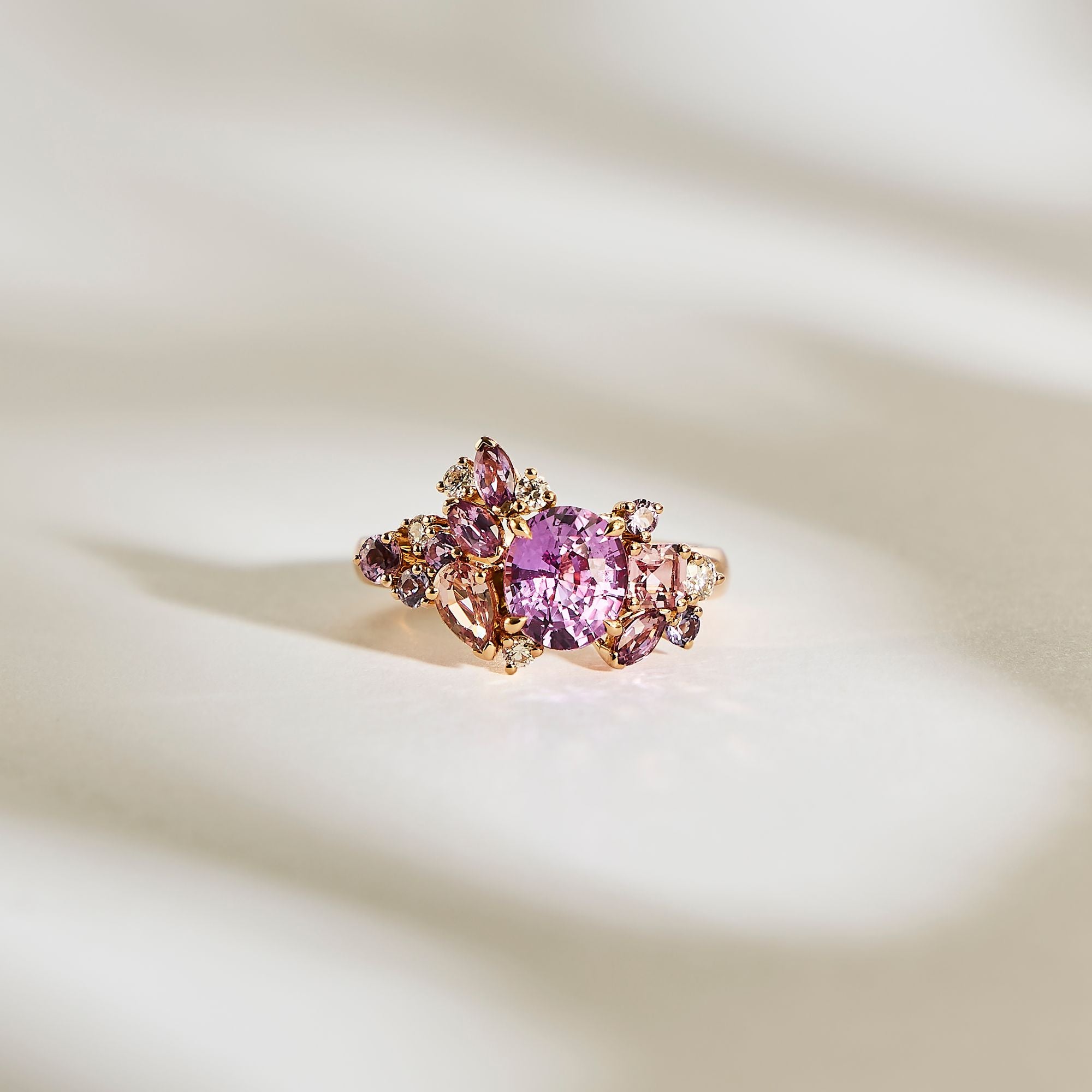 Bague Saphir Violet