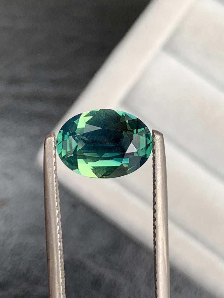 Saphir Vert • 3,01ct Bonnot Paris