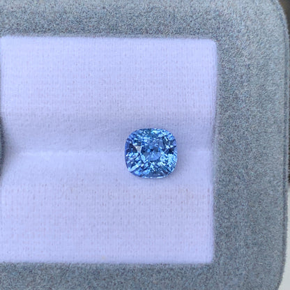 Blue Shapphire Cushion 2,71ct