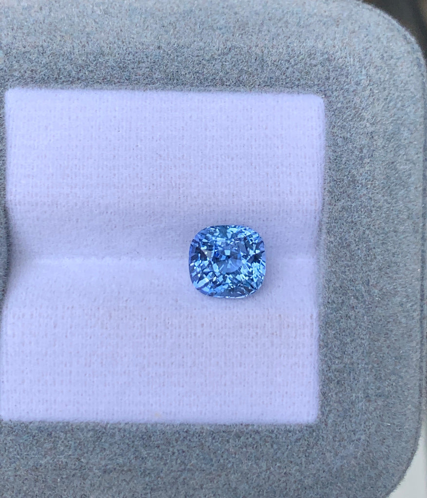 Blue Shapphire Cushion 2,71ct