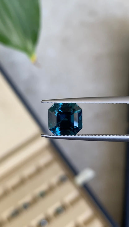 Saphir Teal • 3,51ct