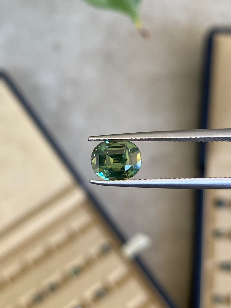 Saphir Teal • 2,72ct