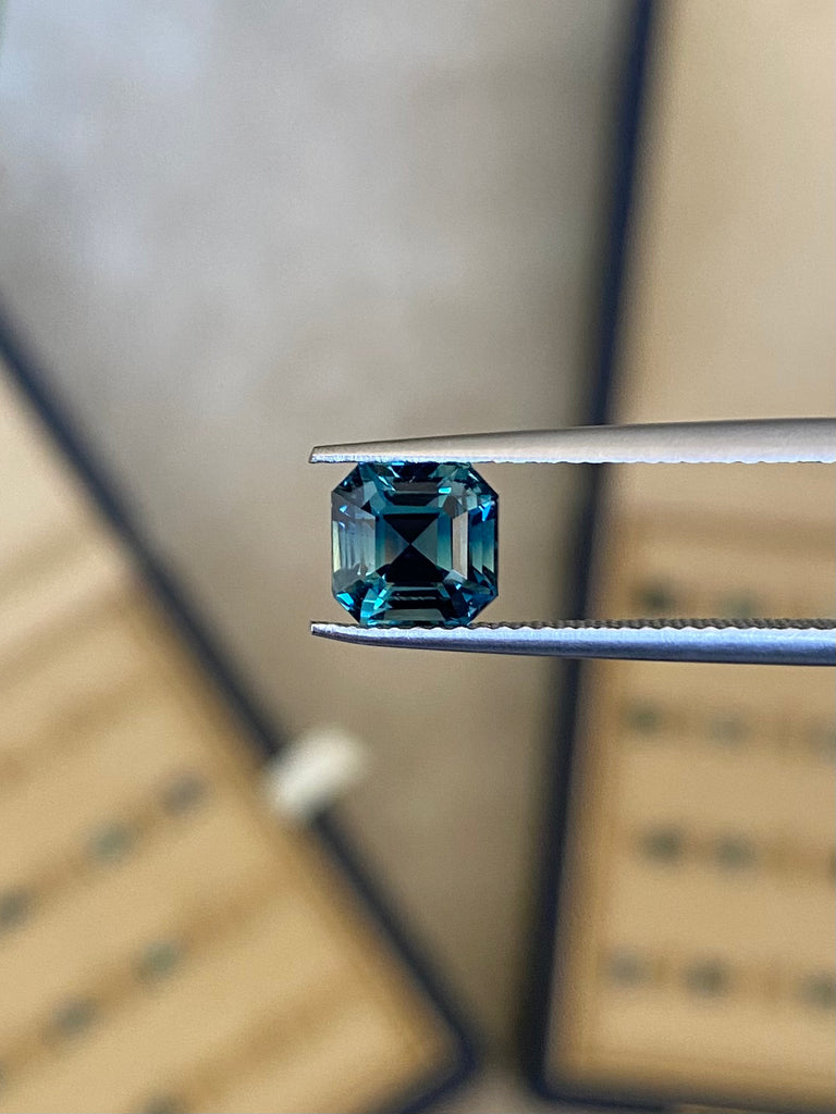 Saphir teal • 2,09ct