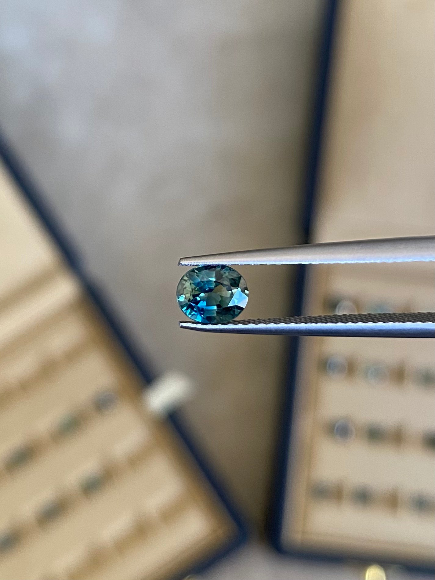 Saphir Teal • 0,84ct