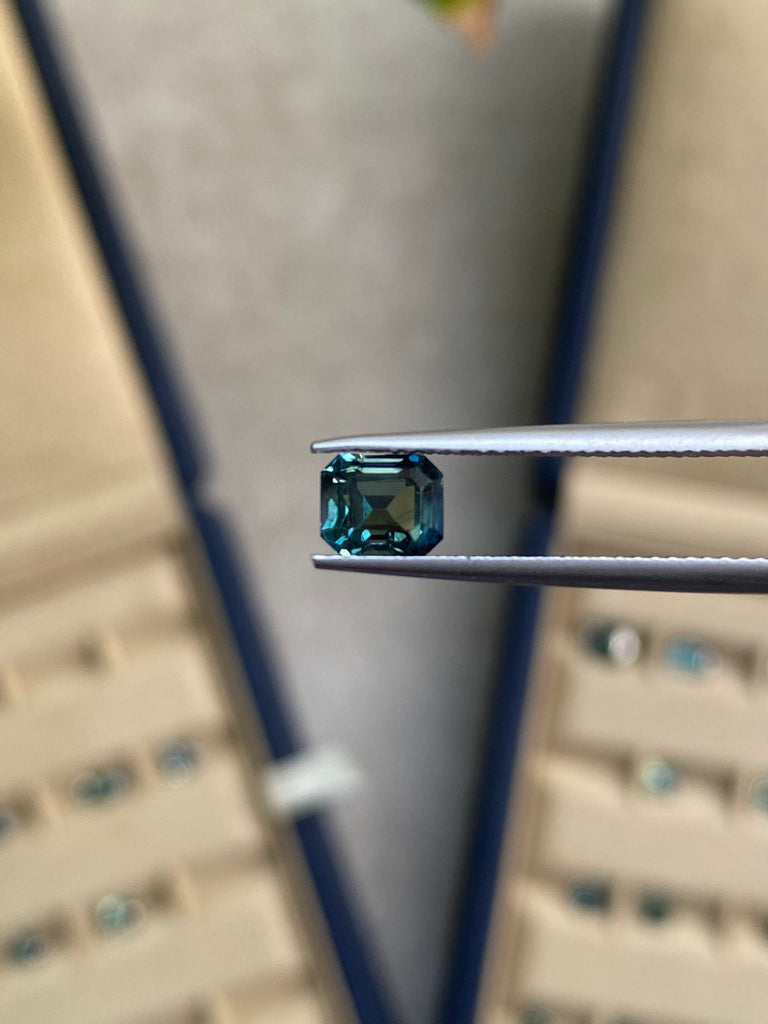 Saphir Teal • 1,38ct