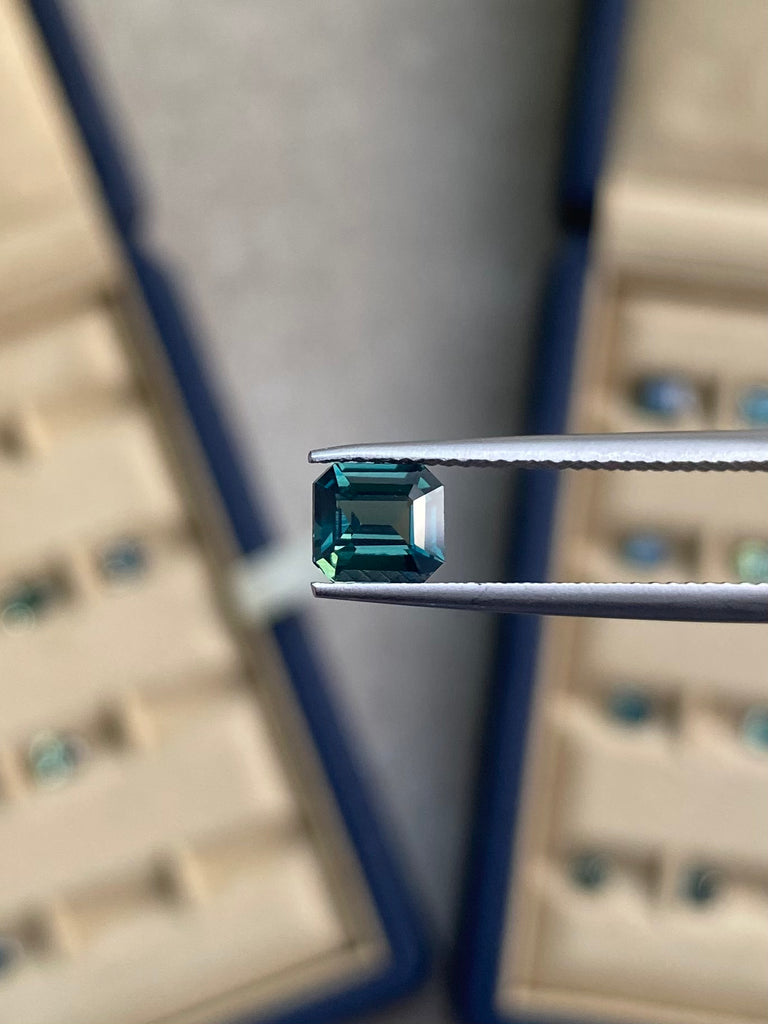 Saphir Teal • 1,10ct