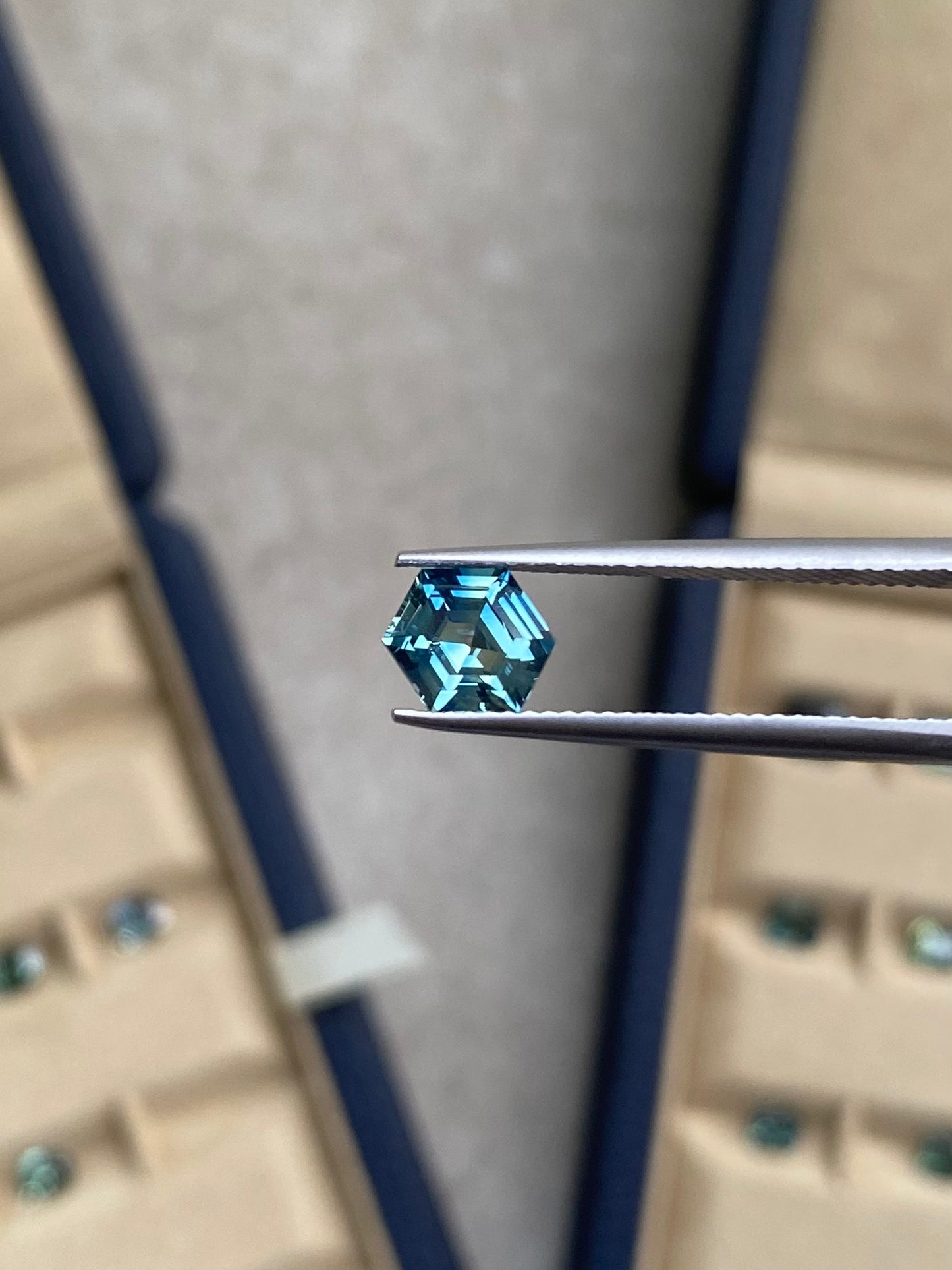 Saphir teal • 1,55ct