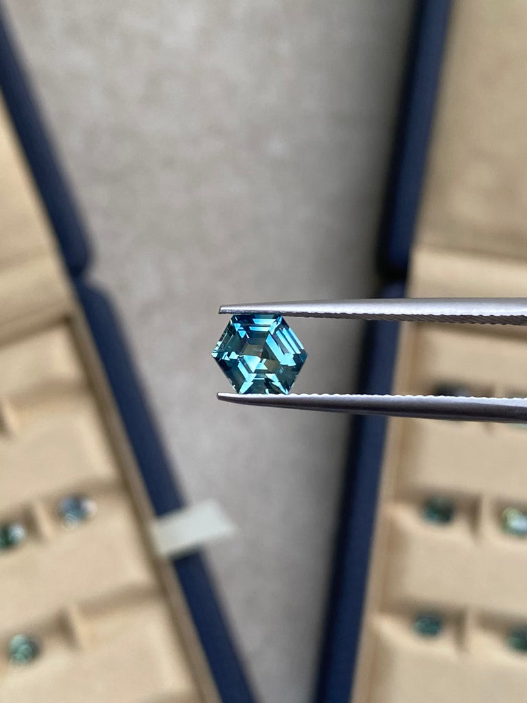 Saphir teal • 1,55ct
