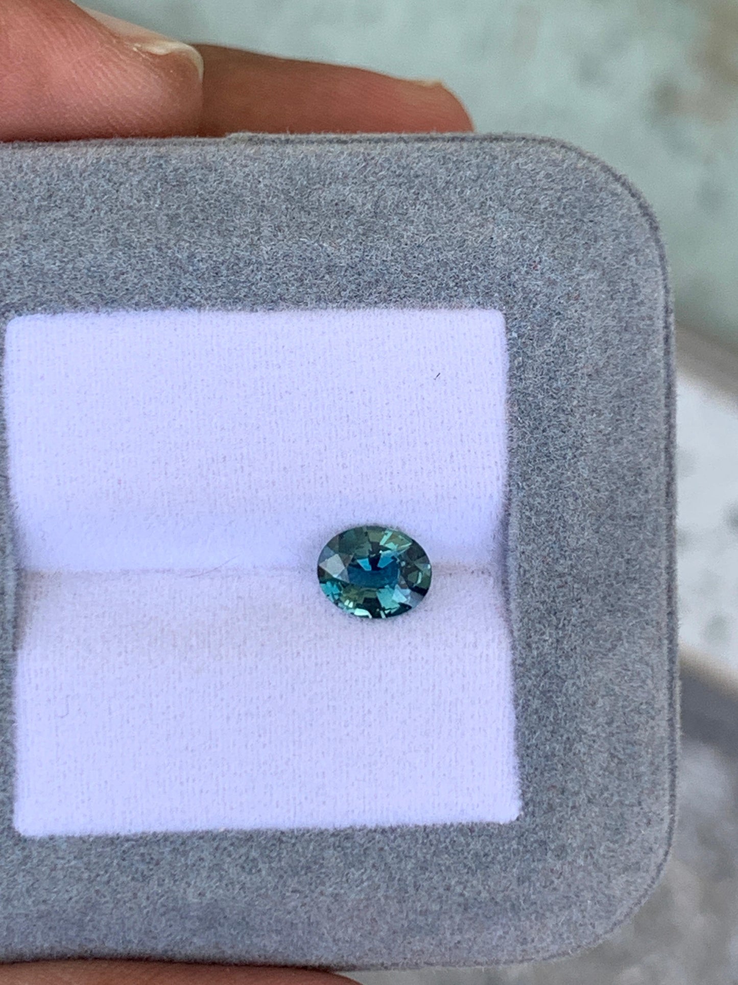 Saphir Teal · 1,18ct
