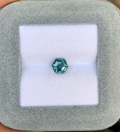 Saphir Teal de Madagascar