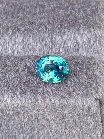 Saphir Teal de Madagascar