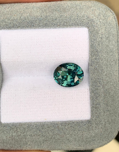Saphir Teal de Madagascar