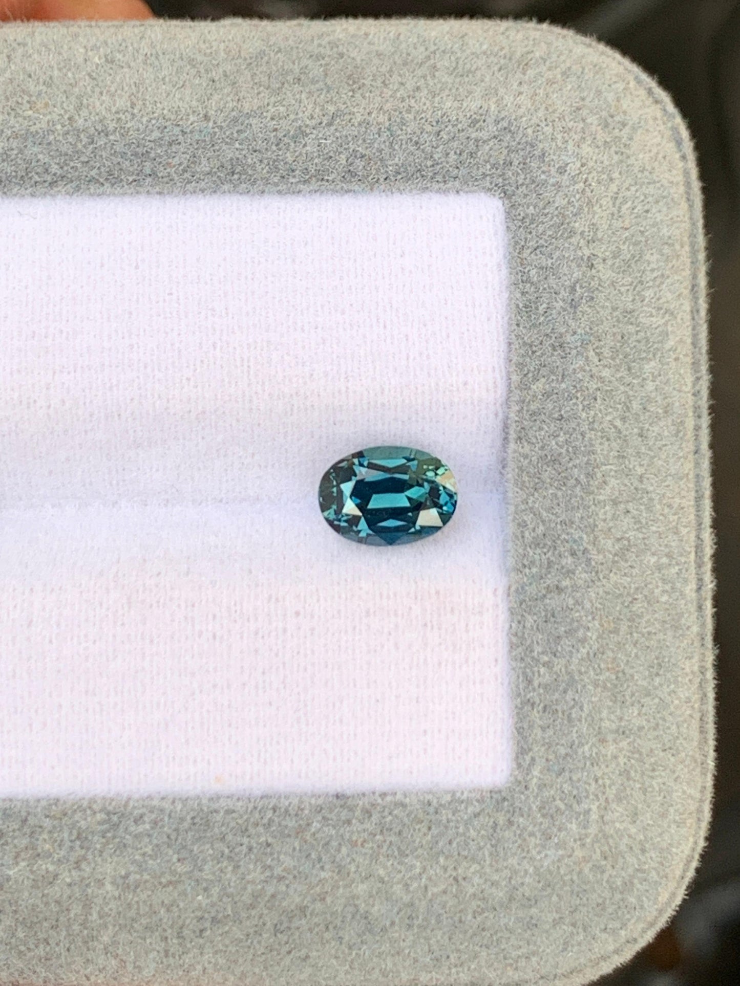 Saphir Teal de Madagascar