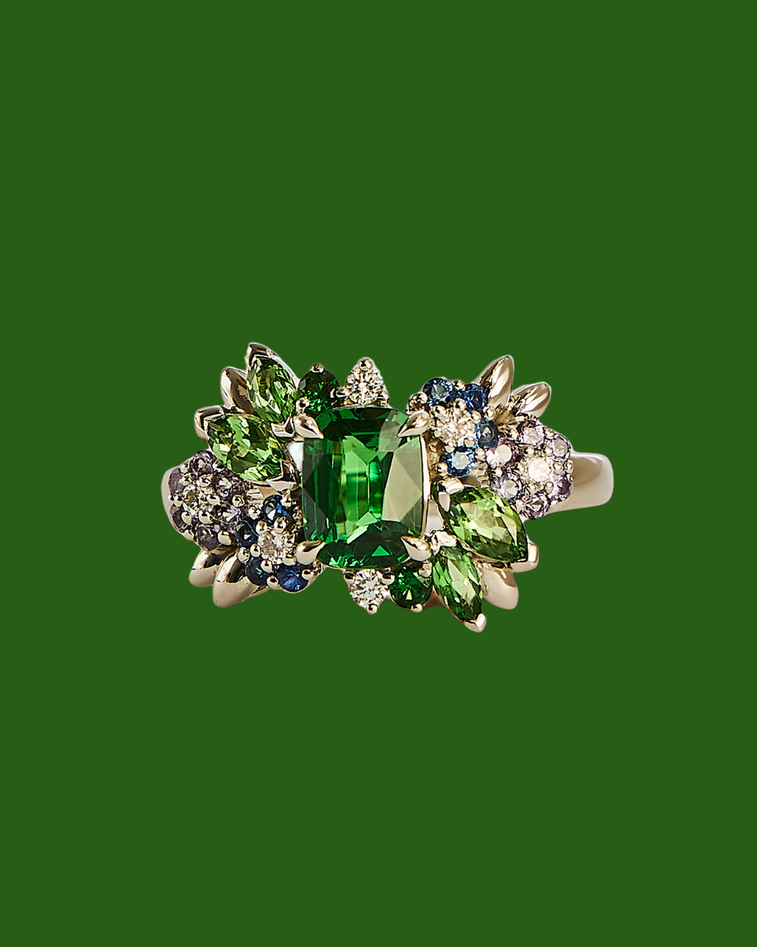 Bague Tsavorite