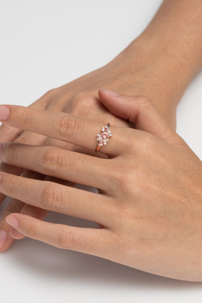 Mini Padparadscha Bloom