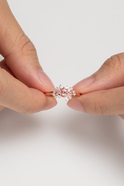 Mini Padparadscha Bloom