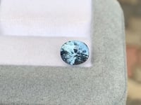 Saphir bleu gris de Madagascar - 3,10 carats