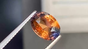 Saphir bicolore • 3,15ct