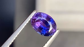 Saphir violet • 1,26ct
