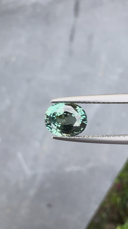 Saphir teal • 2,03ct